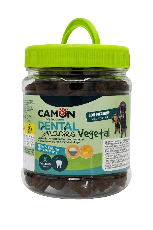 Camon Dental Snacks gedrehte Sticks mit Reis und Kartoffeln 350g