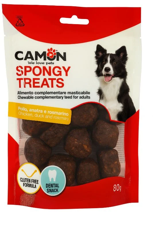 Camon Snacks Spongy Chunks mit Huhn 80g