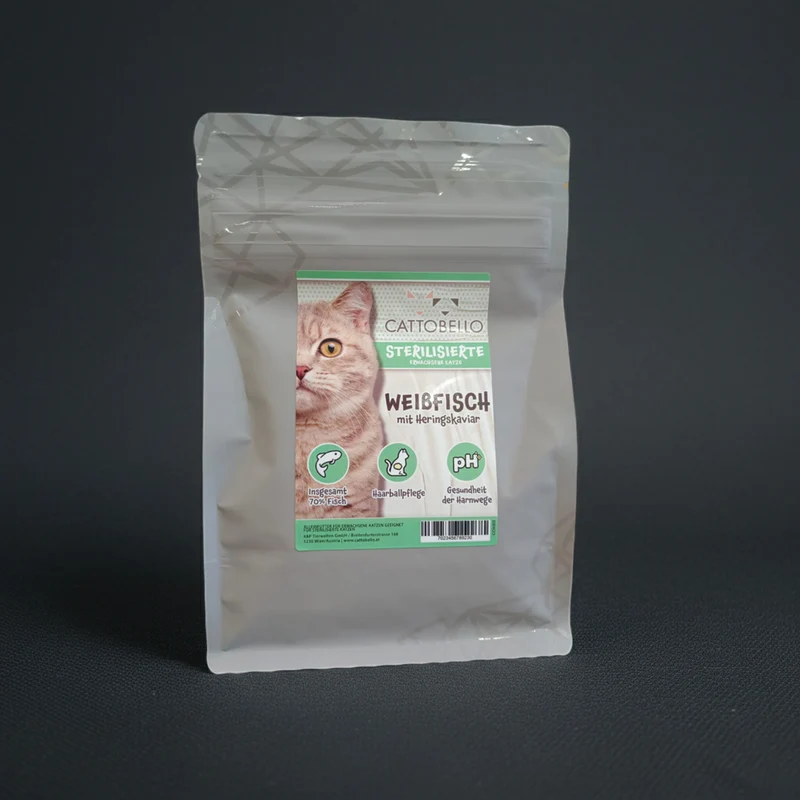 Cattobello Katze Weissfisch mit Heringskaviar Adult