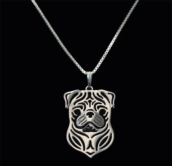 Dog Charm Chain Necklace