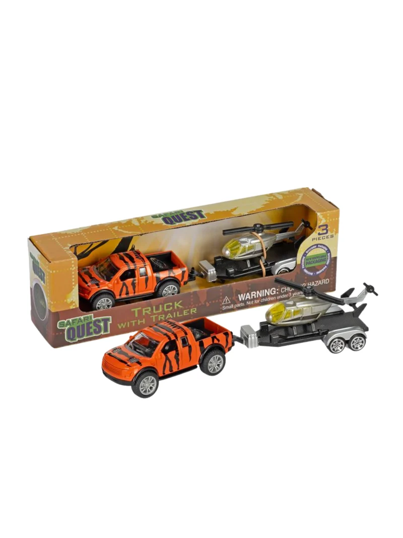 African Truck With Trailer Quest Set
