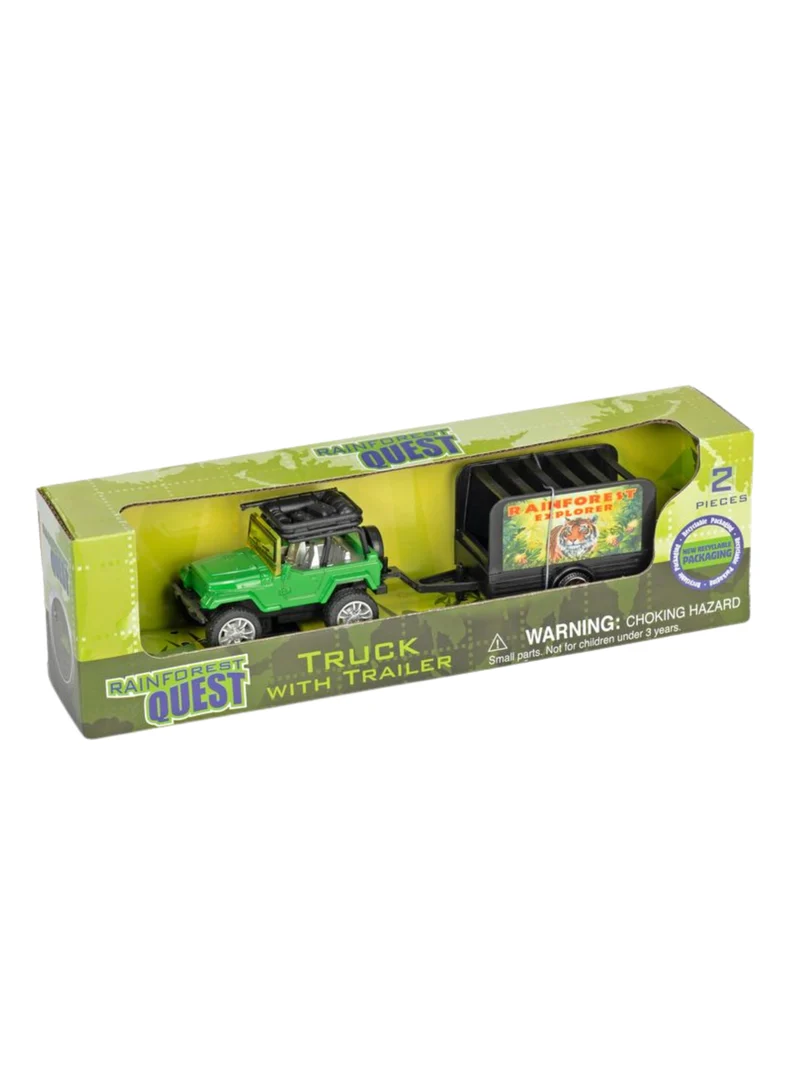 Rainforest Truck With Trailer Quest Set