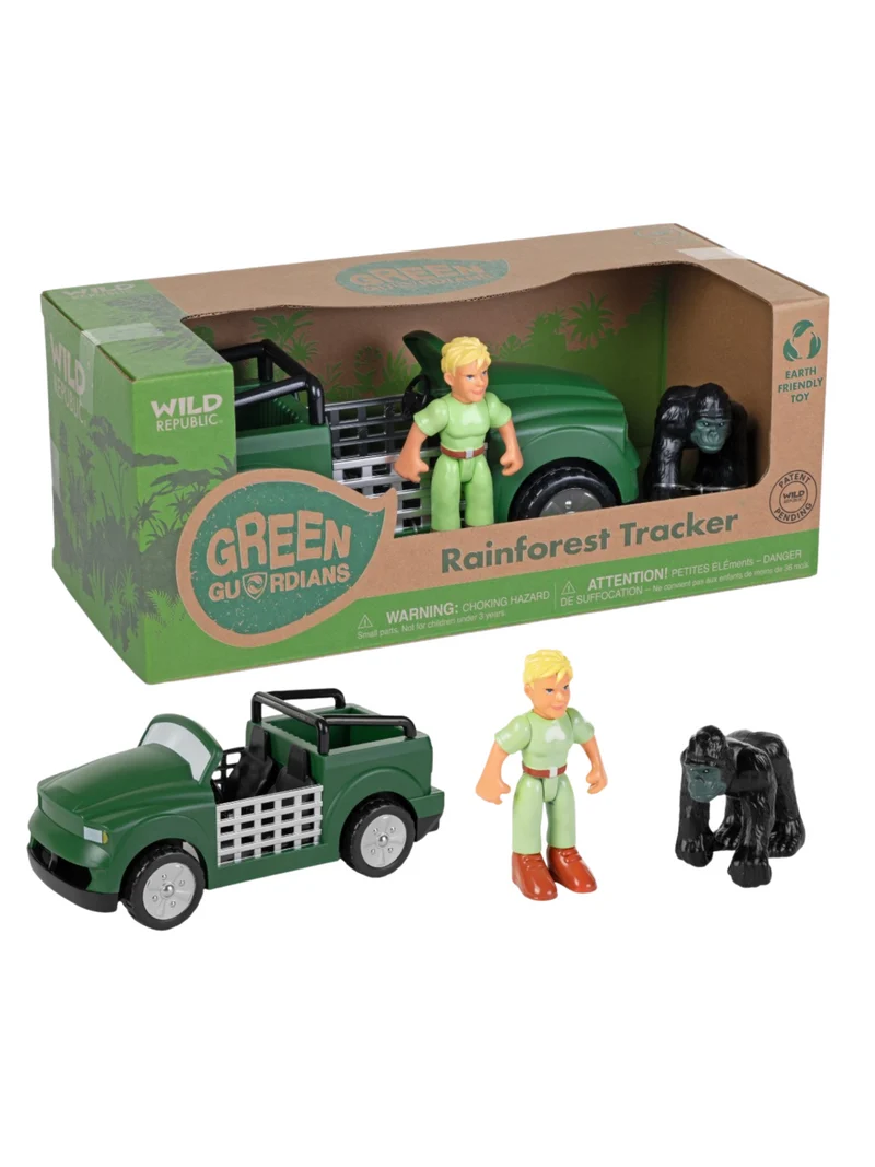 Green Guardians Gorilla Action Toys Set