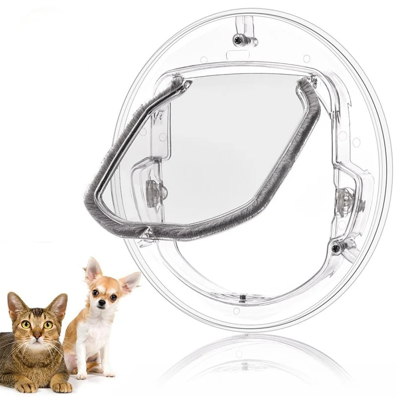 Transparent Dog Flap Door