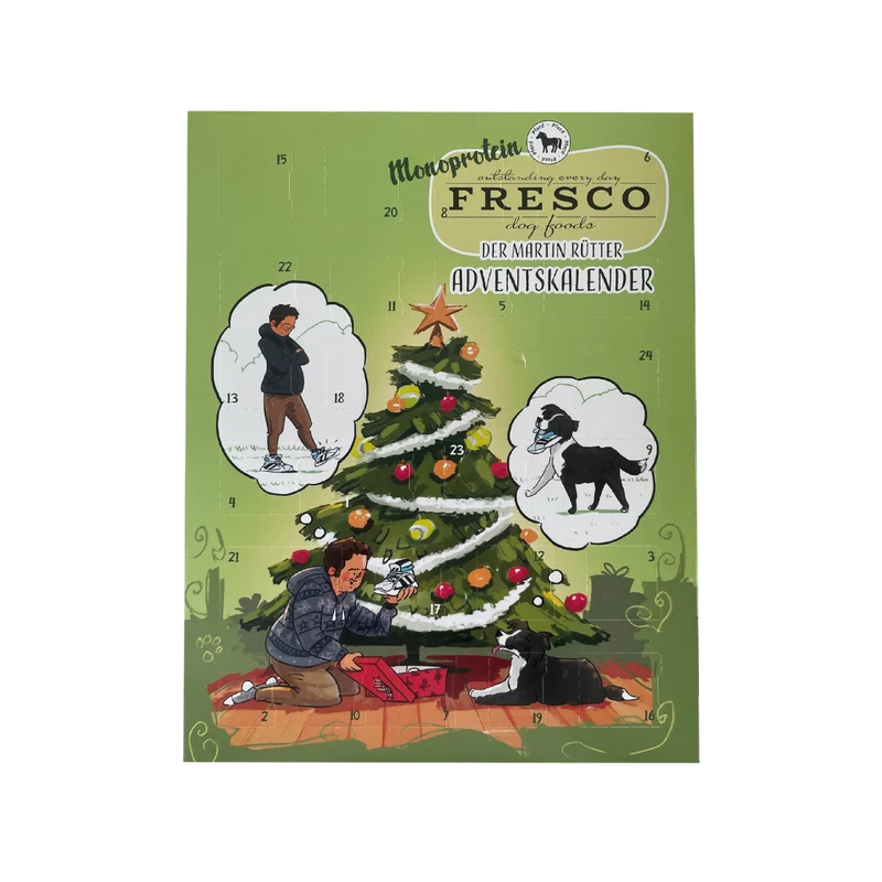Adventskalender für Hunde - Sorte "Pferd"