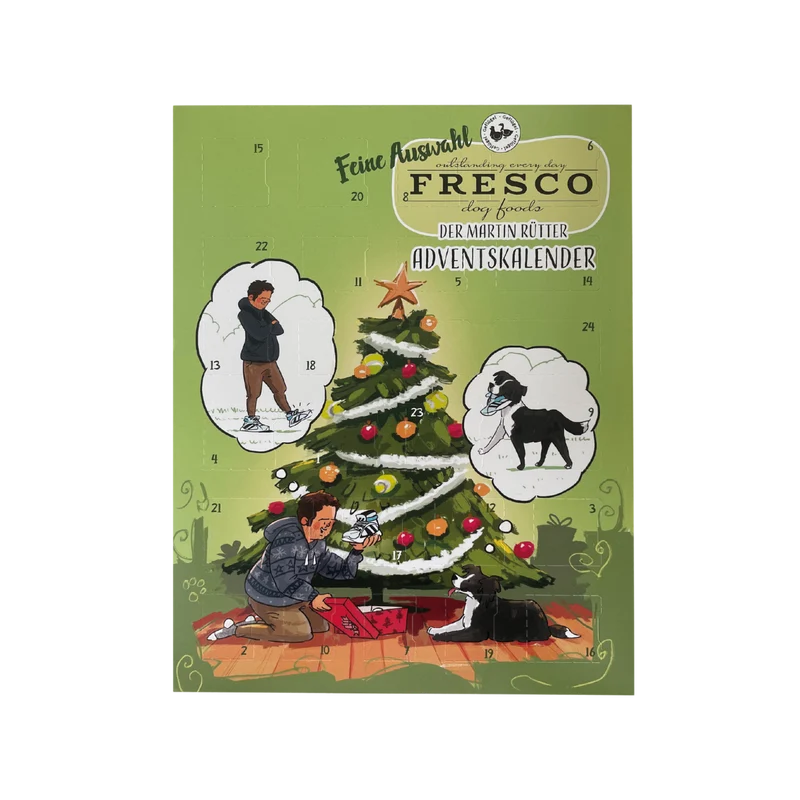 Adventskalender für Hunde - Sorte "Geflügel"