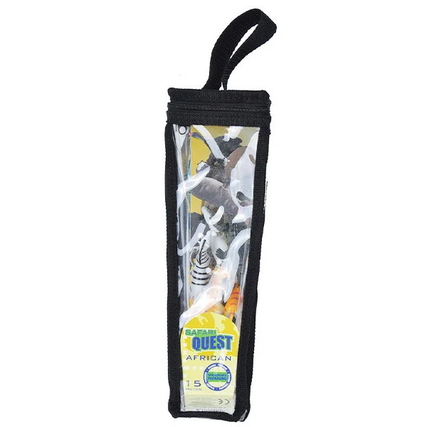 Safari Animals Quest Tube Set