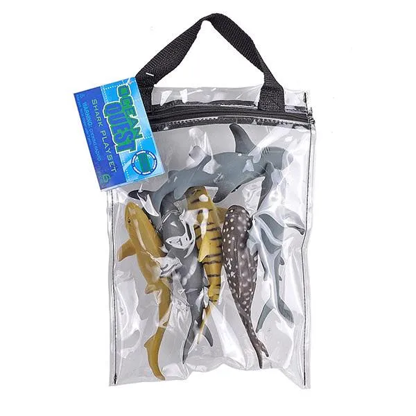 Ocean Quest Aquatic Shark Polybag Set
