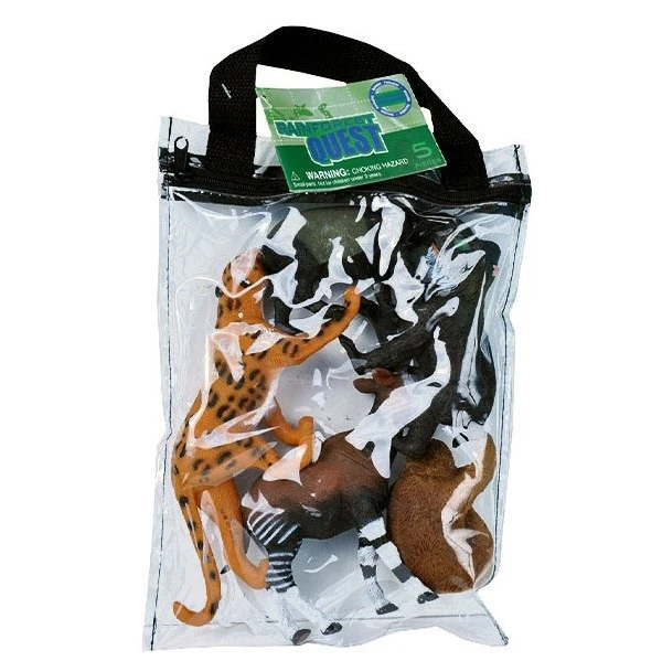 Rainforest Animals Quest Polybag Set