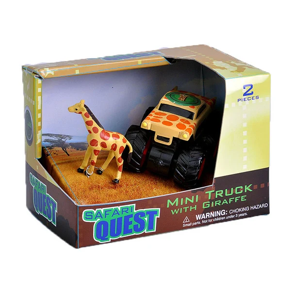Safari Quest Giraffe and Mini Truck Set