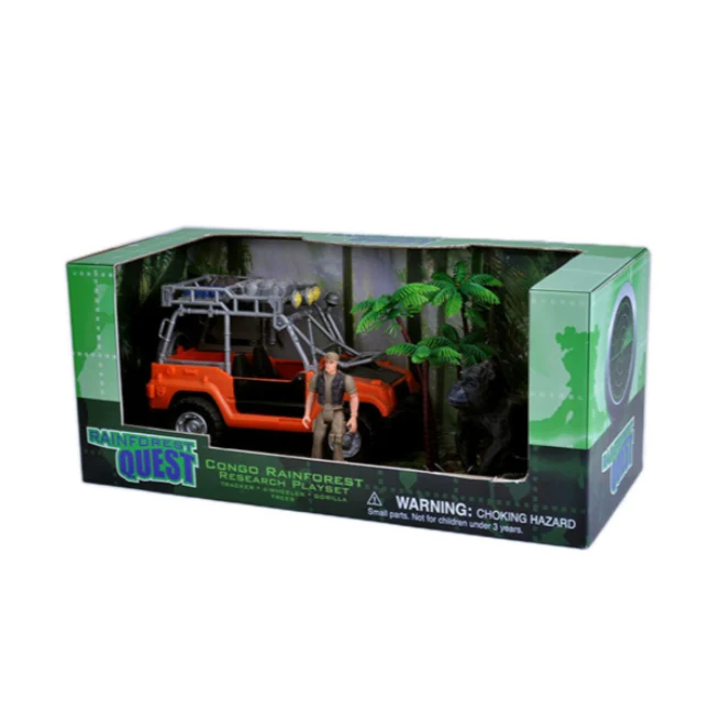 Congo Rainforest Quest Gorilla and Truck Research Playset