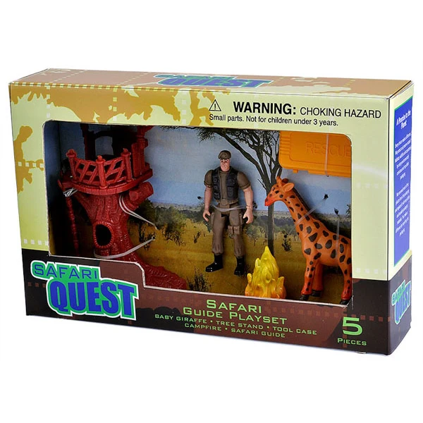 Safari Guide Baby Giraffe Quest Playset