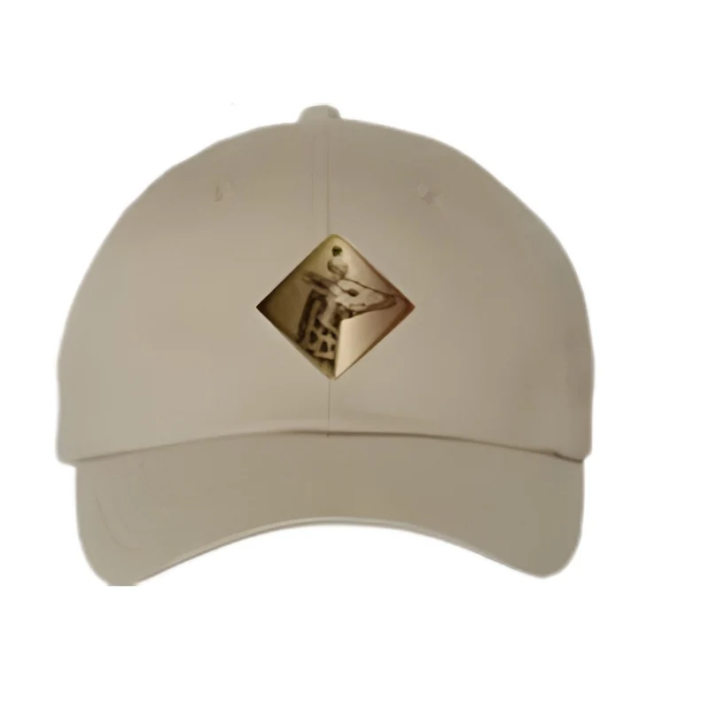 Giraffe Medallion Hat in Natural