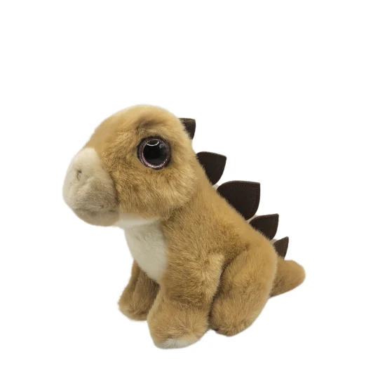 7" Tan Stegosaurs Plush