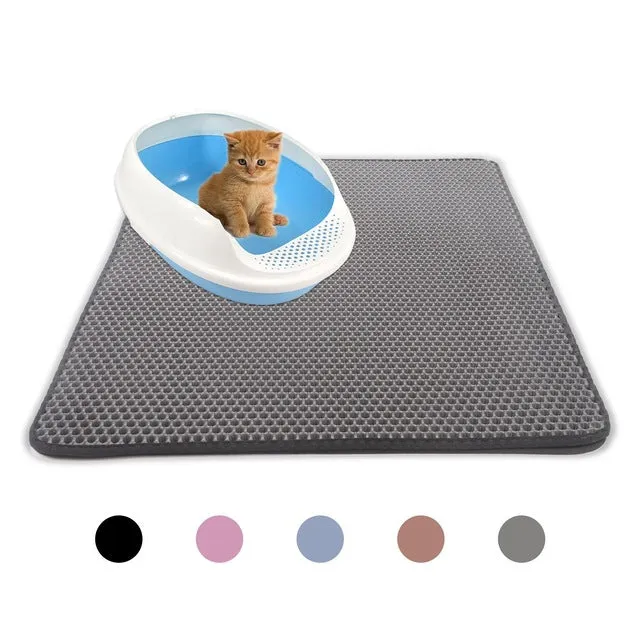 Waterproof Pet Cat Litter Mat