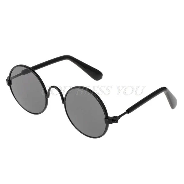 Sunglasses Round Fashion Props for Cat