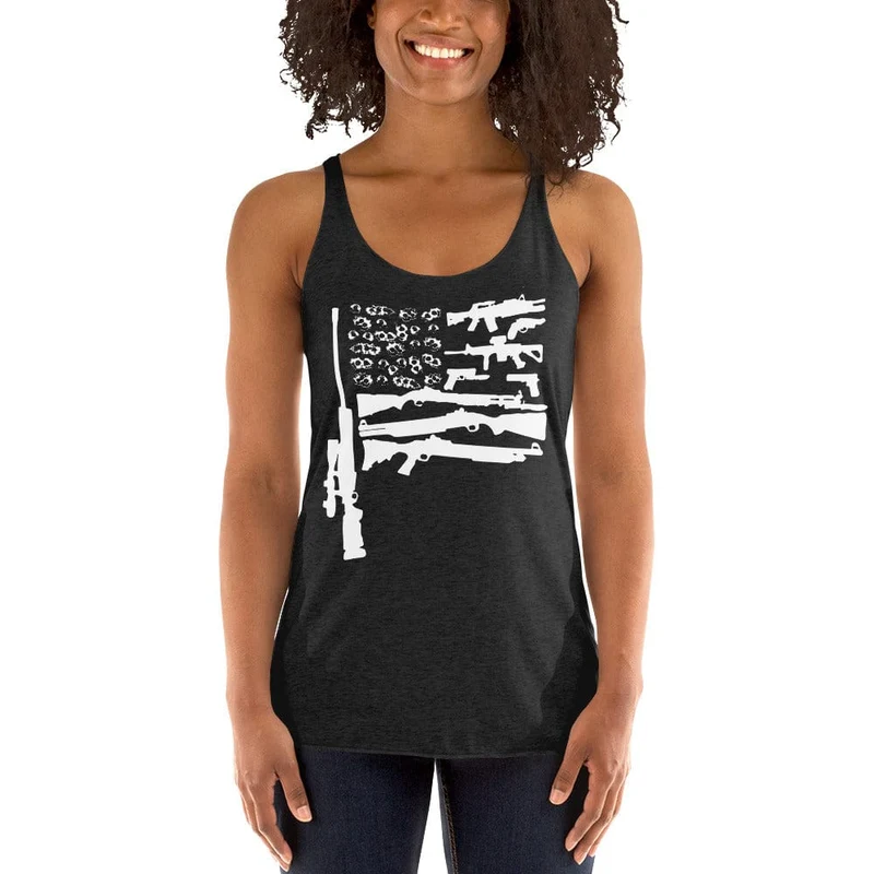 USA Guns Tank Top
