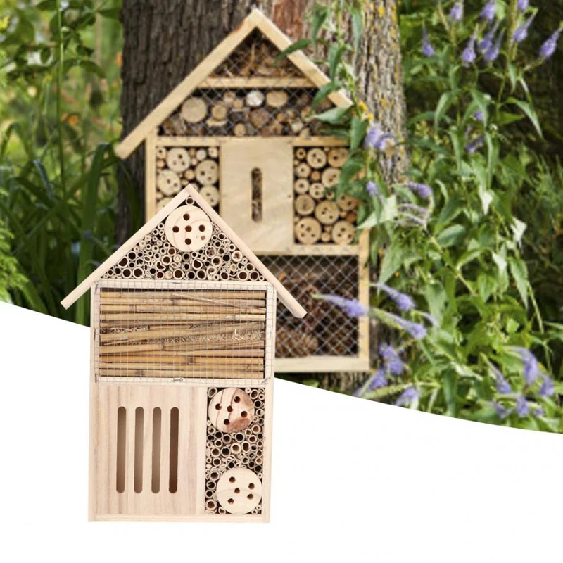 Wooden Insect Bee House