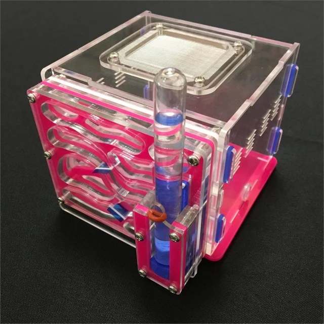 moisture controlled feeding ant farming nest