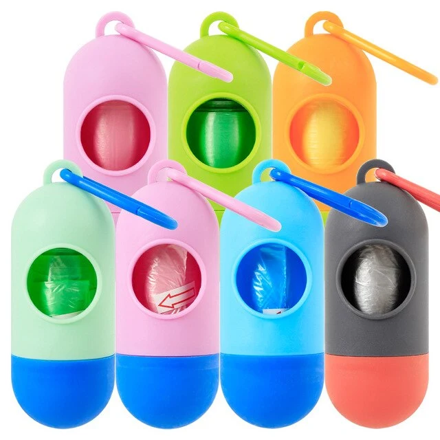 10cm mini Practical Dog Poop Bag Dispenser Waste Garbage