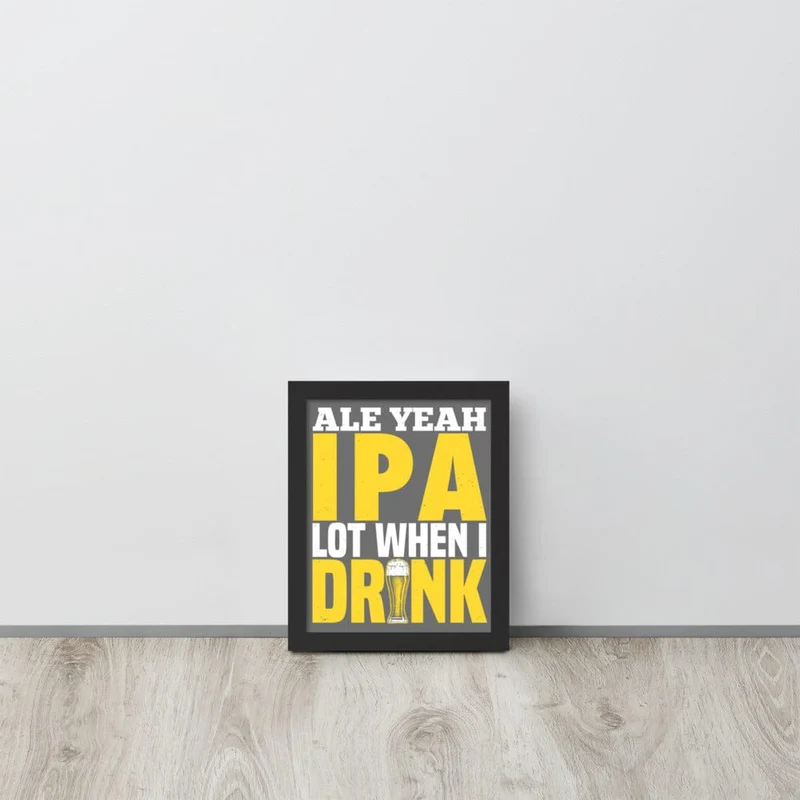 Ale Yeah Framed Poster