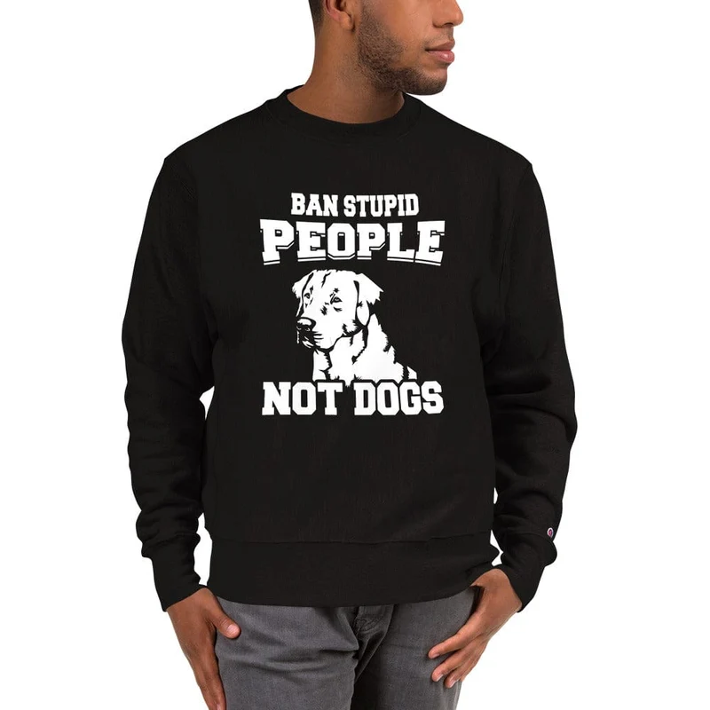 Ban Stupid People Sweatshirt