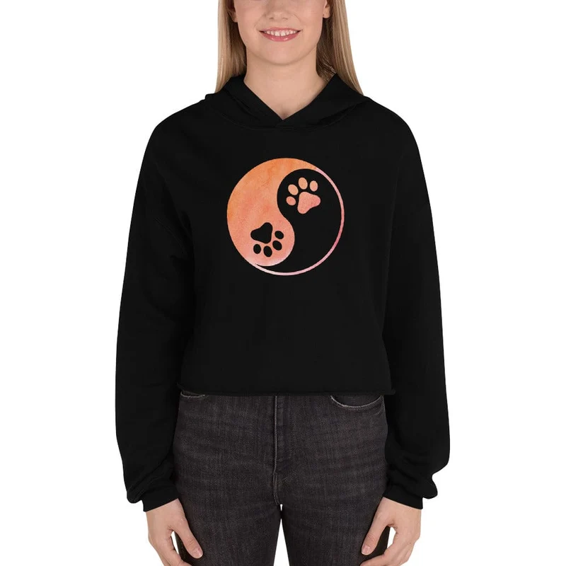Cat Lover Womens Ying Yang