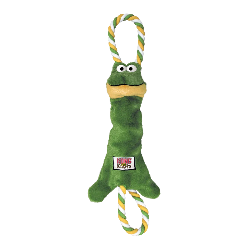 KONG Tugger Knots Frosch 38 cm