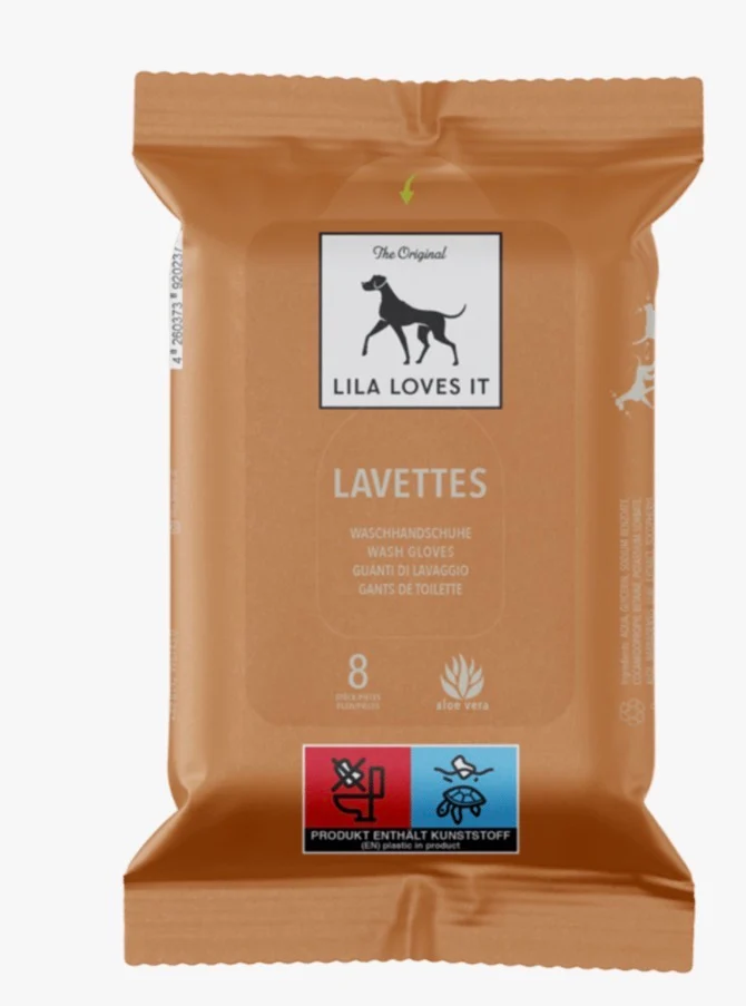 LILA LOVES IT Lavettes/Waschhandschuhe