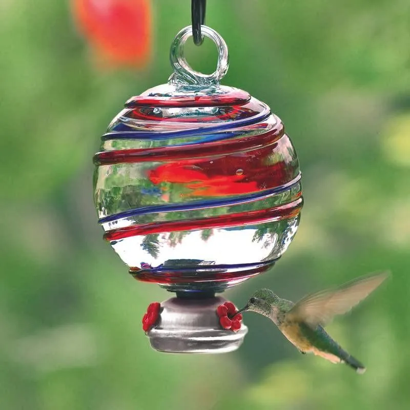 Dewdrop Barbershop Hummingbird Feeder