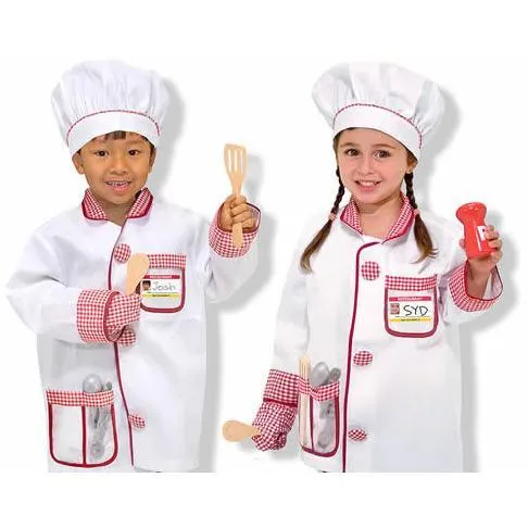 Chef Costume Role Play Set