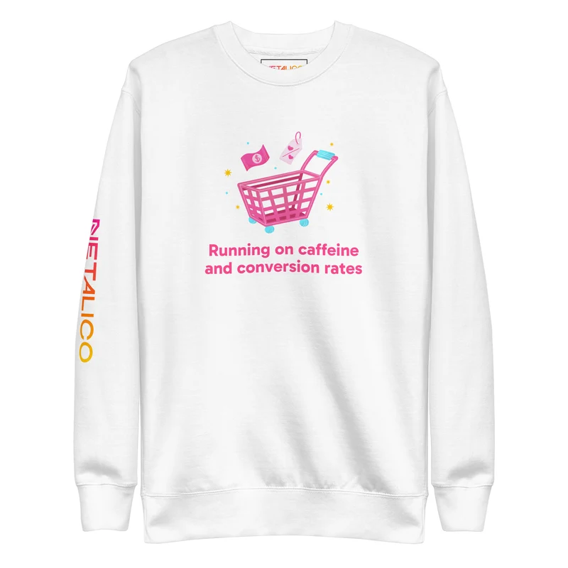 Caffeine and Conversion Rates Crewneck