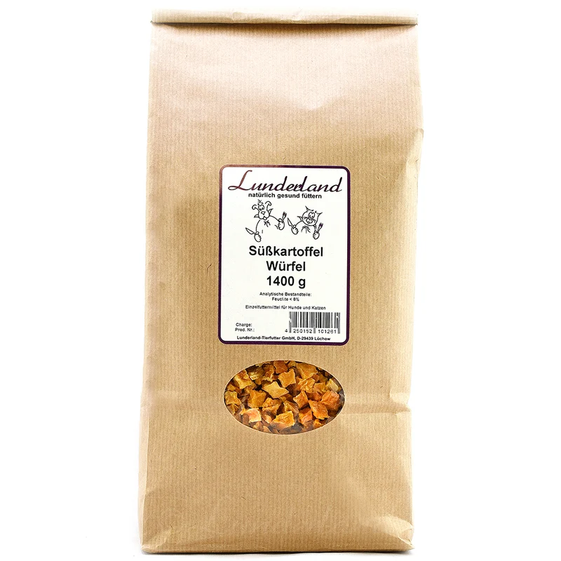 Lunderland Süßkartoffelwürfel 700g