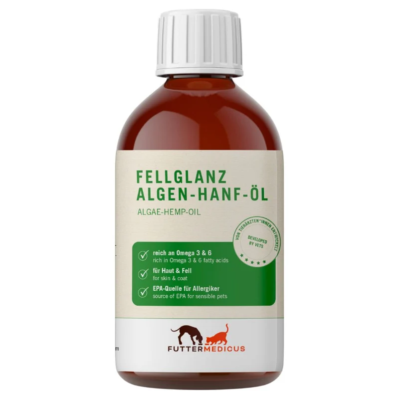 Fellglanz Algen-Hanf-Öl 250ml