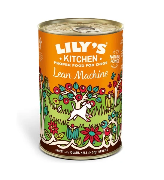 Expiry Date 25-Oct-26 Lily's Kitchen Lean Machine Wet Dog Food - 400G