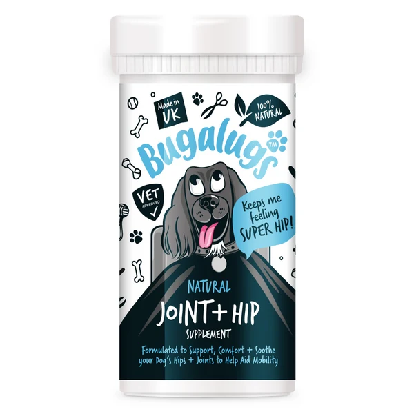 Expiry Date 27-Oct-26 Bugalugs Joint & Hip Supplement for Dogs - 80G