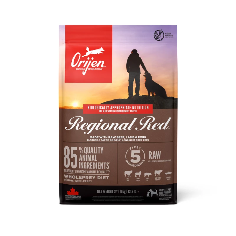 Expiry Date 03-Dec-26 Orijen Regional Red Dry Dog Food - 11.4KG