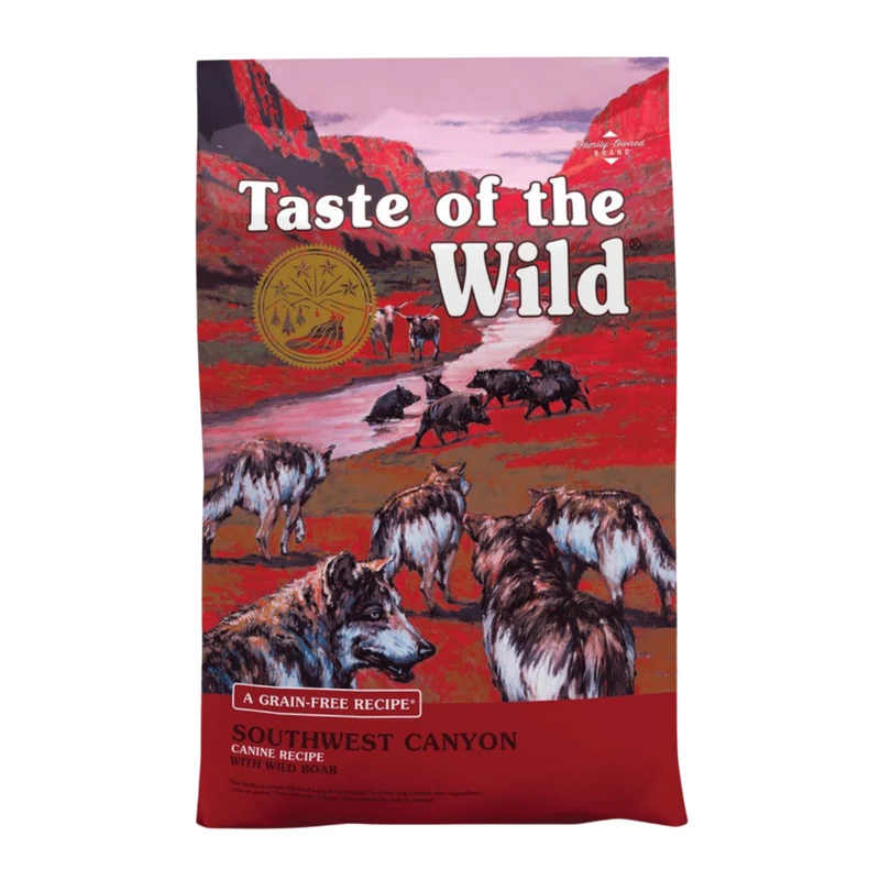 Expiry Date 02-Nov-26 Taste of the Wild Southwest Canyon Canine Formula Dry Dog Food - 2KG