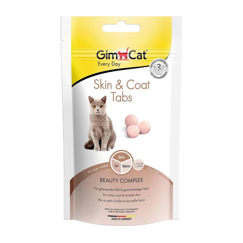 Gimborn GimCat Skin & Coat Beauty Complex Tablets for Cats 40G