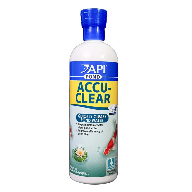 API Pond Accu-Clear Pond Water Clarifier for Freshwater Ponds 16OZ
