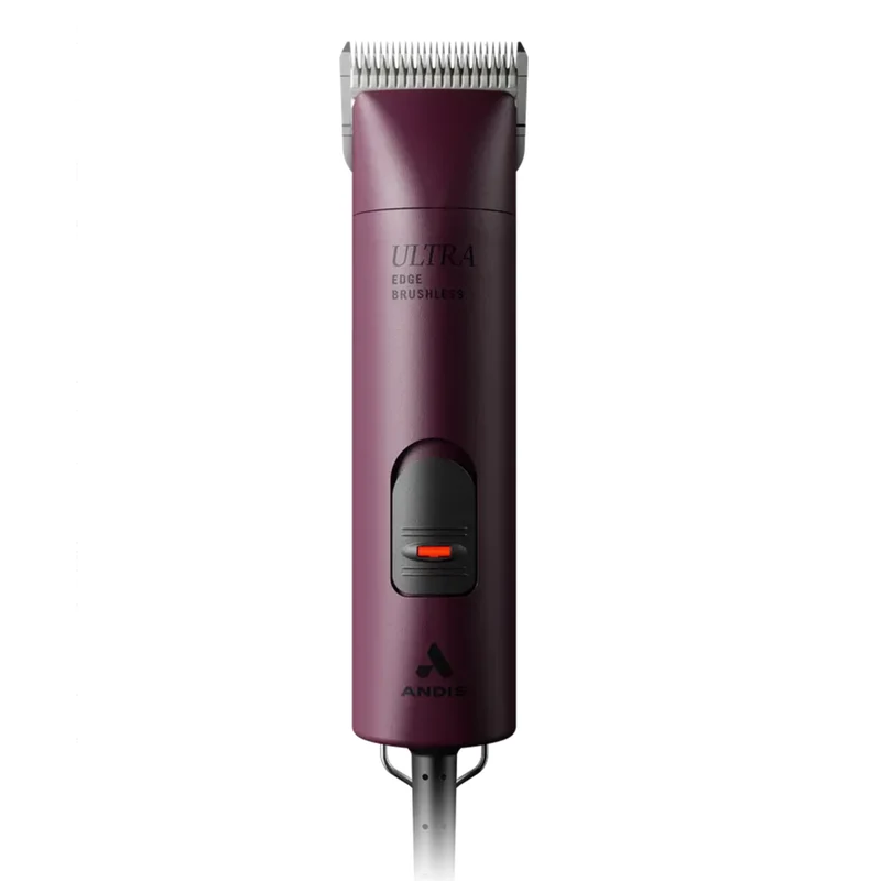 Andis UltraEdge AGC Super 2-Speed Brushless Detachable Blade Clipper for Dogs & Cats Burgundy