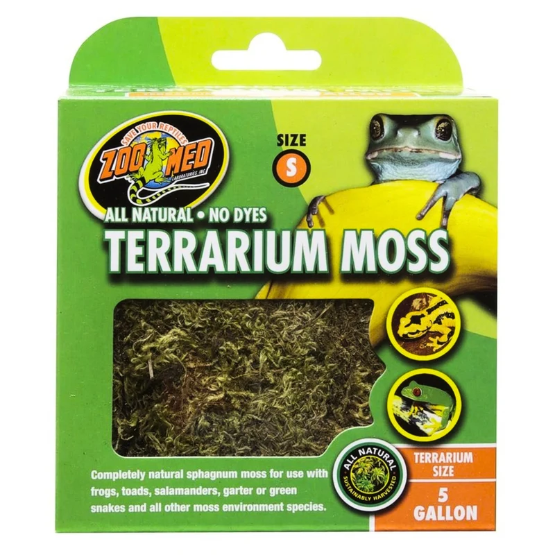 Zoo Med All Natural Terrarium Moss Substrate for Reptiles & Amphibians