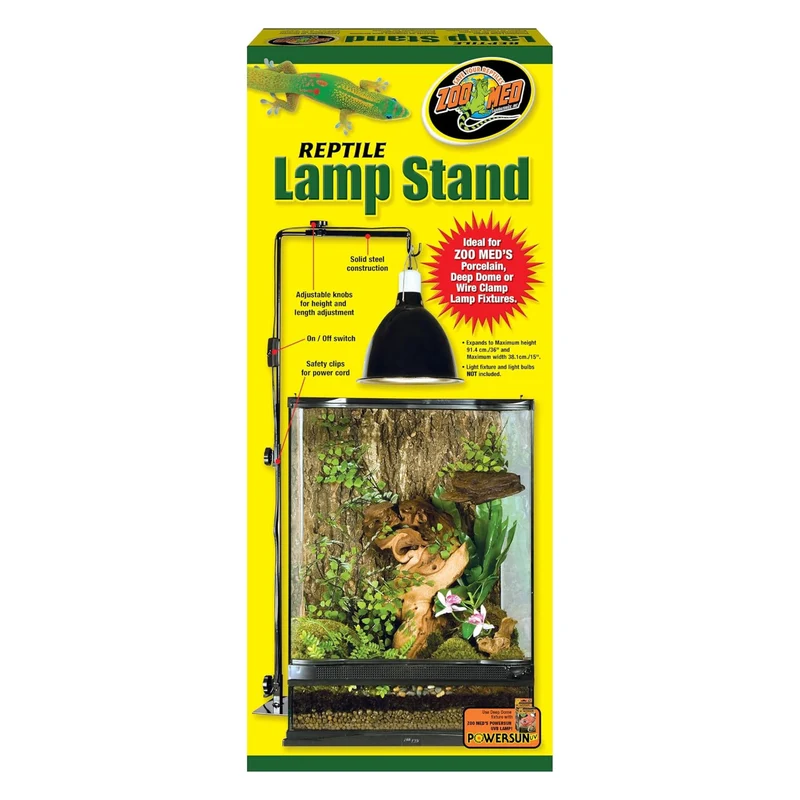 Zoo Med Reptile Lamp Stand LF-21 for Terrariums Small