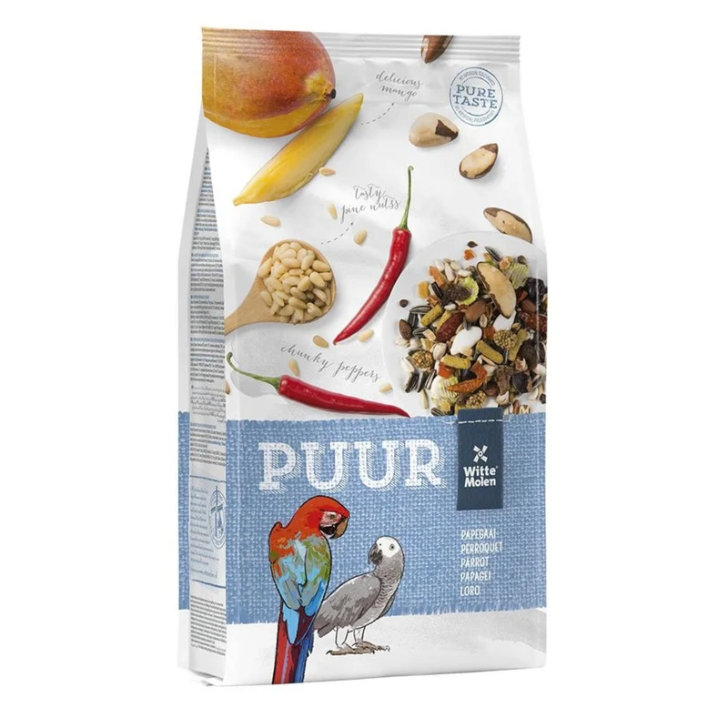 Witte Molen Puur Parrot Gourmet Seed Mix Bird Food 2KG