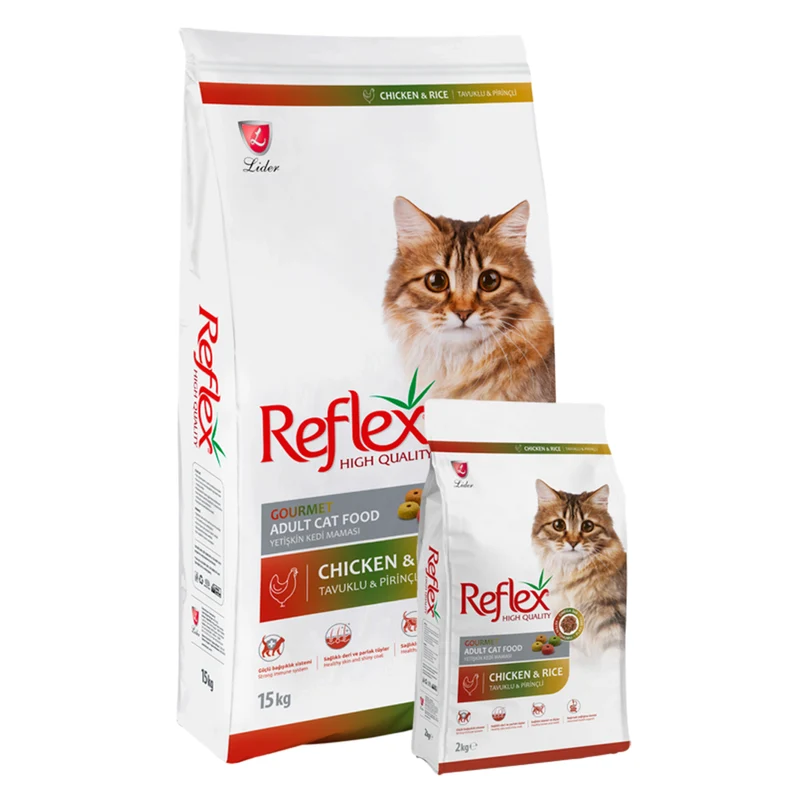 Reflex Gourmet Chicken & Rice Adult Dry Cat Food