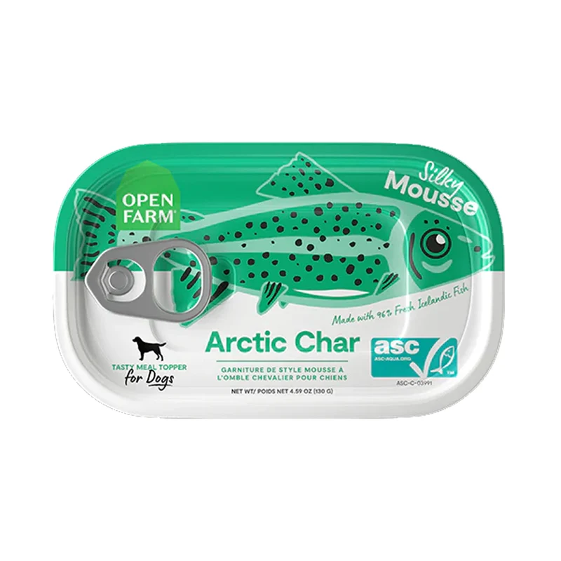 Expiry Date 31-Dec-26 Open Farm Arctic Char Meal Topper for Dogs - 130G