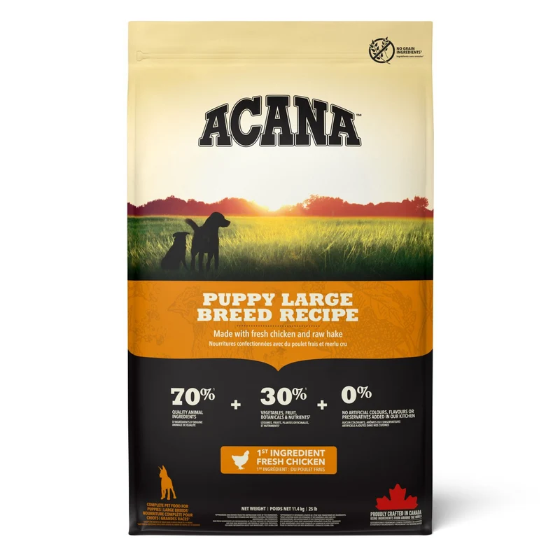 Expiry Date 05-Dec-26 Acana Large Breed Puppy Dry Food - 11.4KG