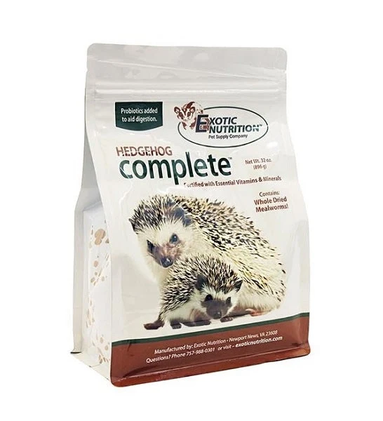 Expiry Date 31-Oct-26 Exotic Nutrition Hedgehog Complete Food - 2.27KG