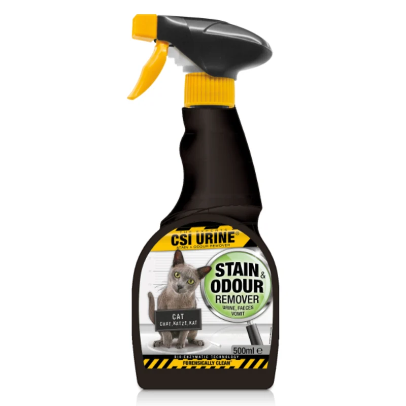 CSI Urine Stain & Odour Remover for Cats 500ml