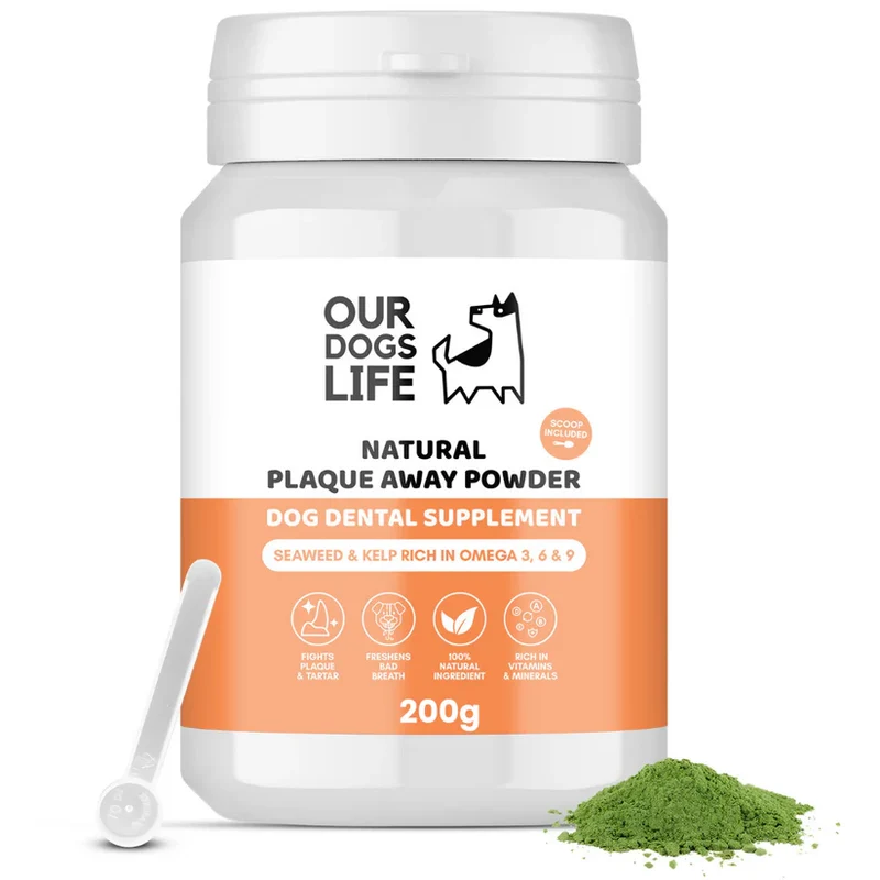 OurDogsLife Plaque Powder for Dogs 200g
